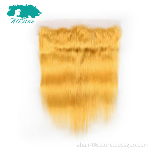 Virgin Yellow Human Hair, Human Hair Yellow Color, Yellow Remy Hair Extension